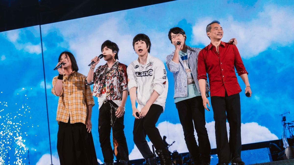 五月天將在台中唱跨年。(圖/相信音樂提供) 五月天將在台中唱跨年。(圖/相信音樂提供)