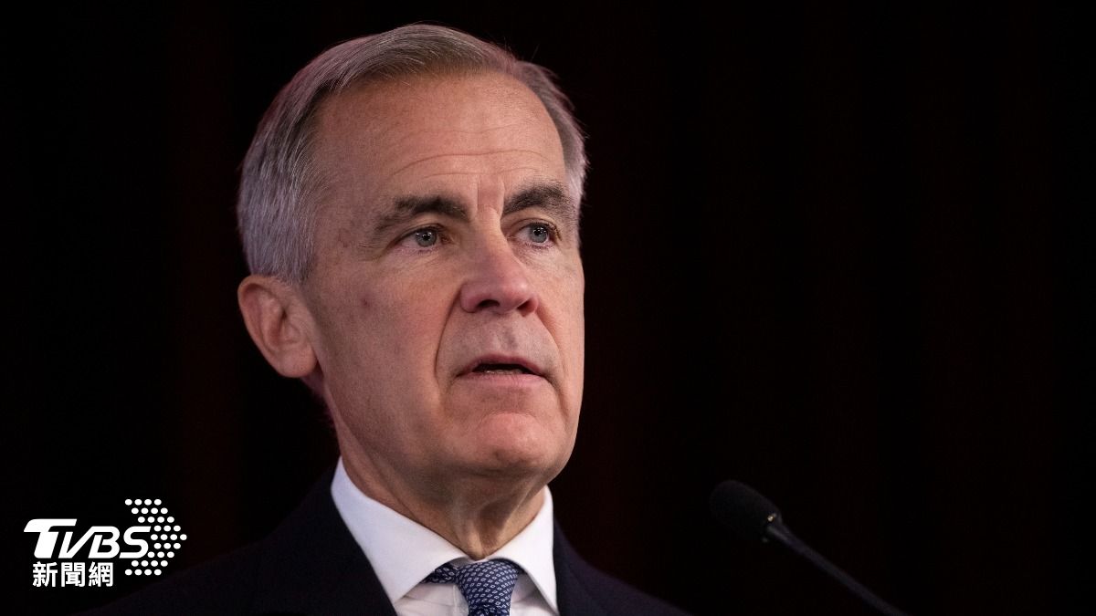 加拿大總理卡尼(Mark Carney)今天發表聲明,正式承認巴勒斯坦國。 (圖/達志影像美聯社) 加拿大總理卡尼(Mark Carney)今天發表聲明,正式承認巴勒斯坦國。 (圖/達志影像美聯社)