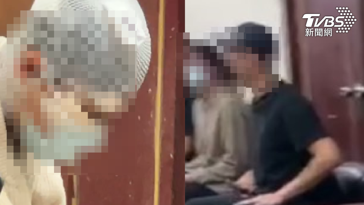 澄清湖2死車禍,黑衣雇主(右)面臨的罰則恐比肇事司機(左)來得重。(圖/TVBS) 澄清湖2死車禍,黑衣雇主(右)面臨的罰則恐比肇事司機(左)來得重。(圖/TVBS)